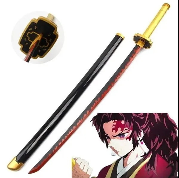 Yoriichi_Tsugikuni_S_Nichirin_Wooden_Katana_42cm_With_Stand_Demon_Slayer_Default_Title