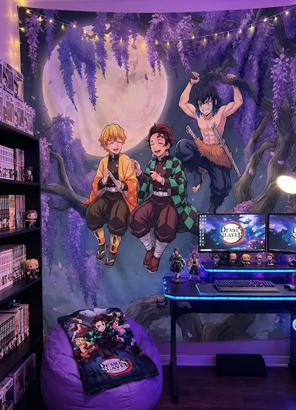 Inosuke_Zenitsu_Tanjiro_Demon_Slayer_Anime_Tapestry_For_Home_Bedroom_Living_Room_Multicolor