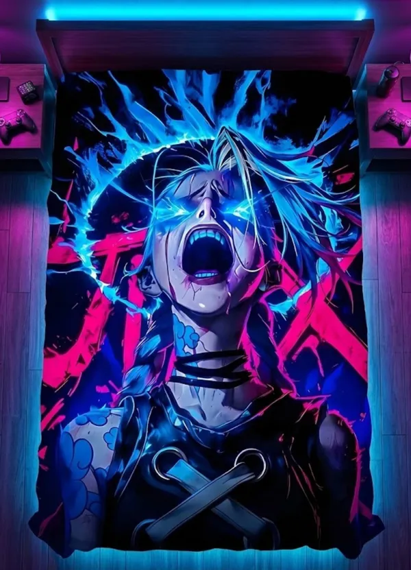 Jinx_Arcane_Anime_Tapestry_For_Home_Bedroom_Living_Room_Multicolor