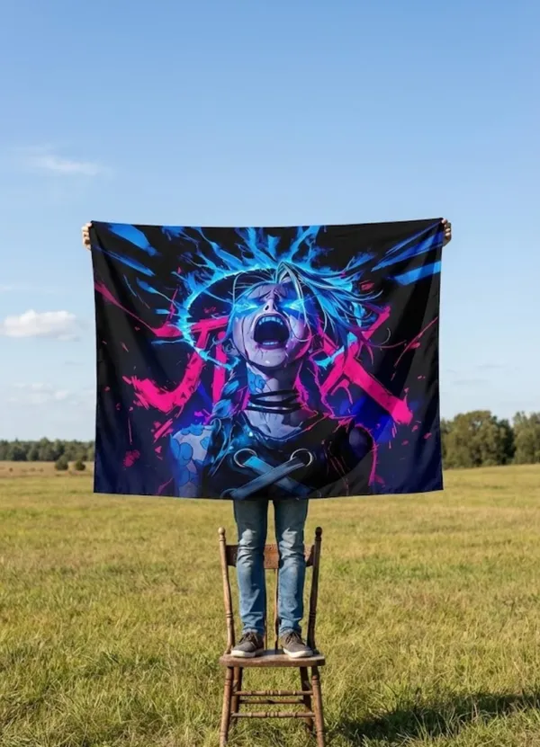 Jinx_Arcane_Anime_Tapestry_For_Home_Bedroom_Living_Room_Multicolor