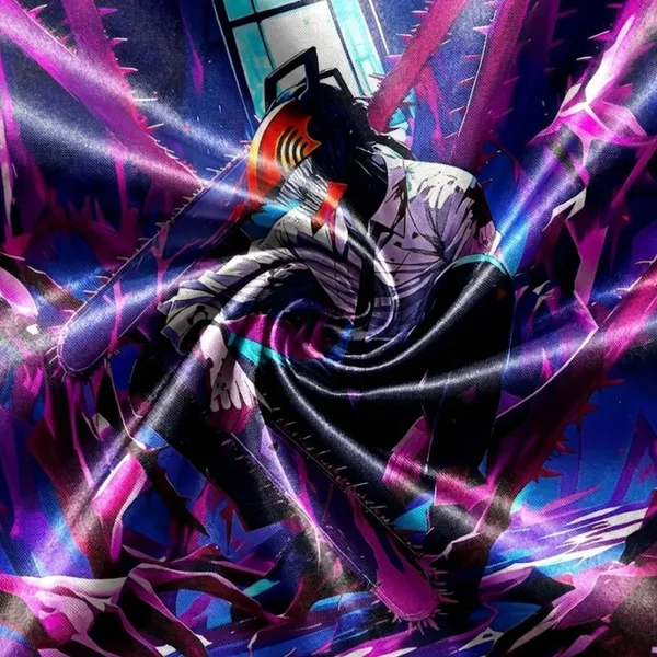 Denji_Chainsaw_Devil_Mode_Chainsaw_Man_Anime_Tapestry