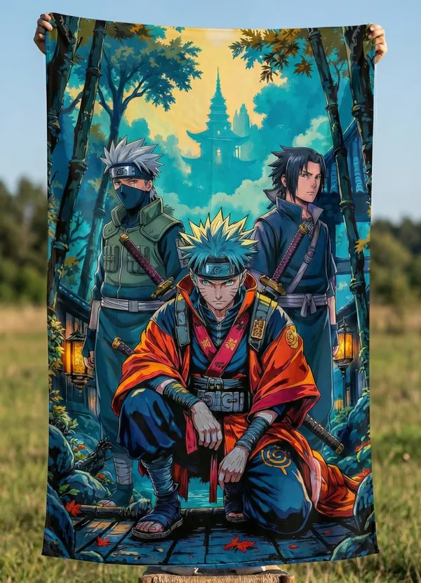 Team_7_Legends_Naruto_Sasuke_Kakashi_Anime_Wall_Tapestry