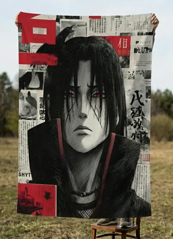 Itachi_Uchiha_Dark_Anime_Red_Eyed_Ninja_Wall_Tapestry_Black_And_Red_Theme
