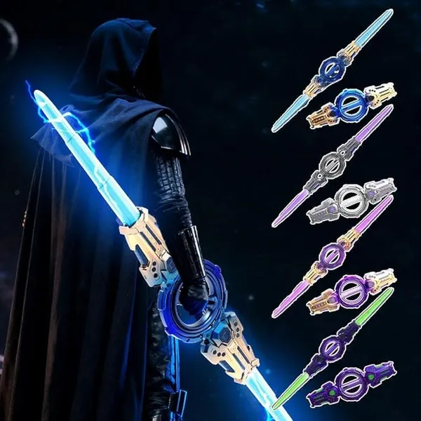 Double_Edge_Lightsaber_Fire_Spin_Katana_Limited_Edition_Green