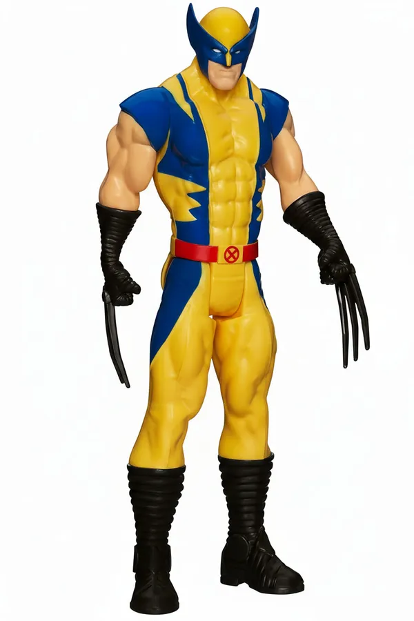 Super_Hero_Wolverine_Classic_X_Men_Movable_Arm_Action_Figure_Default_Title