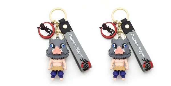 Demon_Slayer_Anime_Inosuke_3d_Keychain_Pack_Of_2_Default_Title