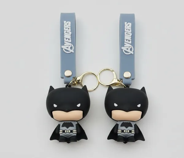 Mini_Cute_Batman_Action_Figure_3d_Keychain_Pack_Of_2_Default_Title