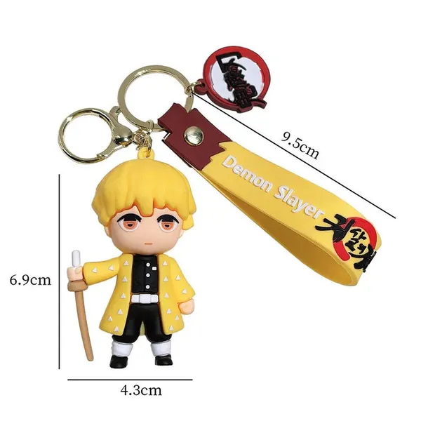 Demon_Slayer_Anime_Zenitsu_Agatsuma_3d_Keychain_Pack_Of_2_Default_Title