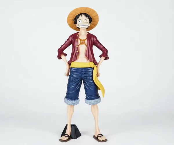 One_Piece_Luffy_Standing_Action_Figure_With_Three_Face_Size_26_5cm_Default_Title