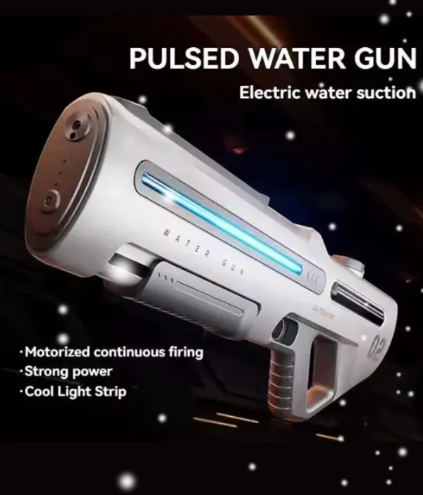 White_Hydroblaze_X1000_High_Pressure_Electric_Water_Gun_42cm_Powerful_Automatic_Water_Blaster_With_Led_Lights_For_Adults_Perfect_For_Outdoor_And_Pool_Random_Colour_Holi_Festival_Holi_Fun_Kids_Toys_Holi_Toys_Default_Title