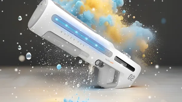 White_Hydroblaze_X1000_High_Pressure_Electric_Water_Gun_42cm_Powerful_Automatic_Water_Blaster_With_Led_Lights_For_Adults_Perfect_For_Outdoor_And_Pool_Random_Colour_Holi_Festival_Holi_Fun_Kids_Toys_Holi_Toys_Default_Title