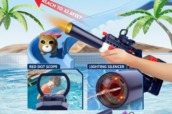 95_Rifle_Electric_Water_Gun_With_Automatic_Water_Spray_25_32_Ft_Range_Rechargeable_High_Pressure_Mechanism_For_Kids_Outdoor_Water_Fun_Toy_For_Kids_Adults_Random_Colour_Default_Title