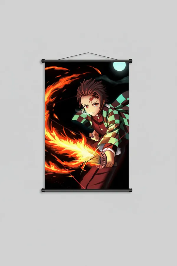 Demon_Slayer_Tanjiro_Anime_Wall_Decor_Wall_Hanging_Scroll_Default_Title