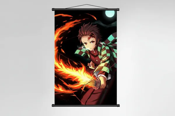 Demon_Slayer_Tanjiro_Anime_Wall_Decor_Wall_Hanging_Scroll_Default_Title