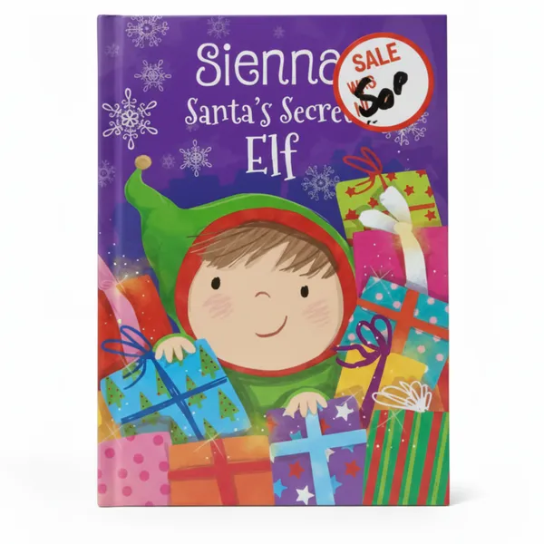 Sienna_Santa_S_Secret_Elf_Hardcover_Default_Title