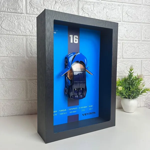 Premium_Wooden_Blue_3d_Car_Frame_Wall_Decor_Diecast_Metal_Car_Interactive_Wall_Decor_With_Openable_Doors_Pull_Back_Display_Car_Default_Title