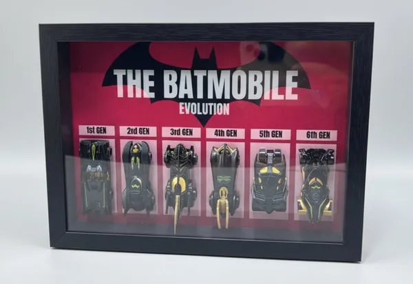 Premium_Set_Of_6_The_Batmobile_3d_Car_Wall_Decor_Wooden_Red_Frame_For_Die_Cast_Cars_Auto_Enthusiasts_Unique_Models_With_Removable_Die_Cast_Cars_Pull_Back_Action_Lights_And_Opening_Doors_Collectible_Display_For_Car_Lovers_Red_Color_Red