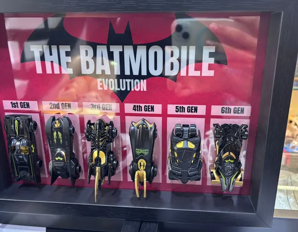 Premium_Set_Of_6_The_Batmobile_3d_Car_Wall_Decor_Wooden_Red_Frame_For_Die_Cast_Cars_Auto_Enthusiasts_Unique_Models_With_Removable_Die_Cast_Cars_Pull_Back_Action_Lights_And_Opening_Doors_Collectible_Display_For_Car_Lovers_Red_Color_Red