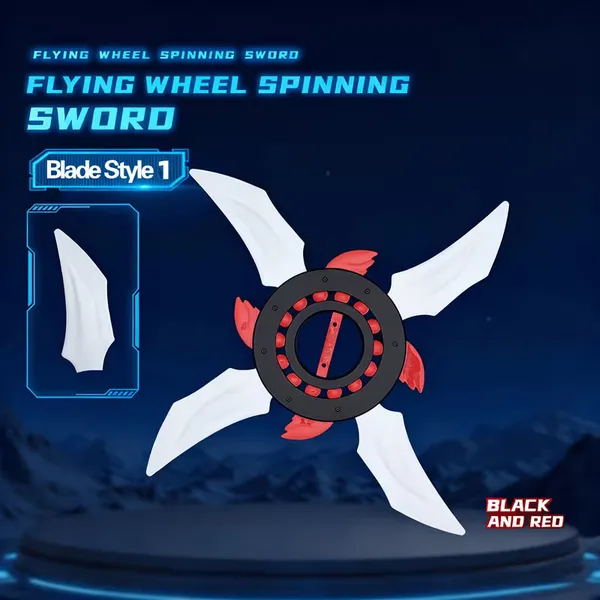 Flywheel_Rotating_Sword_Shuriken_Glowing_Ninja_Lightsaber_Katana_Blade_Fidget_Spinner_Dart_Toy_Default_Title