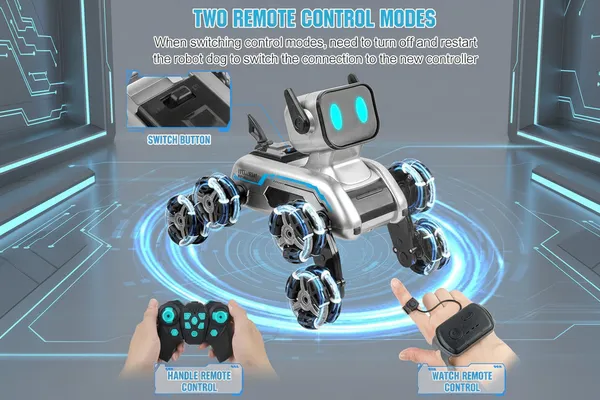 Rc_Stunt_Robot_Dog_Rechargeable_Multifunctional_2_4ghz_8wd_Gesture_Sensing_Support_360_Rotation_Default_Title