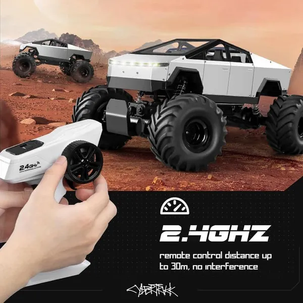 Rc_Cybertruck_Monster_Style_Truck_Metal_Body_4wd_High_Speed_Off_Road_Remote_Control_With_2_4ghz_Controller_Climbing_Truck_With_Aluminum_Shocks_Default_Title