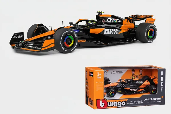 F1_Lando_Norris_Miami_Grand_Prix_Racing_Car_Mclaren_Mcl38_Miami_Grand_Prix_Collection_4_1_43_Diecast_Default_Title