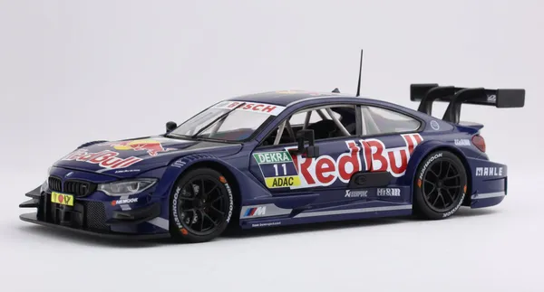 Bmw_M4_Dtm_Car_Redbull_Diecast_Model_Car_1_24_Scale_Collectible_Toy_Blue_Default_Title