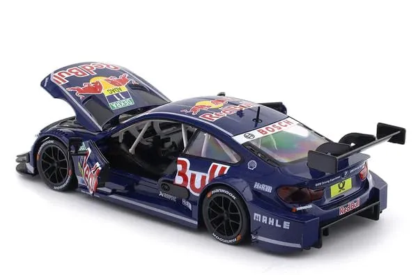 Bmw_M4_Dtm_Car_Redbull_Diecast_Model_Car_1_24_Scale_Collectible_Toy_Blue_Default_Title