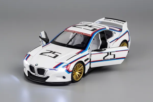 Bwm_Csl_3_0_Hommage_R_Car_Cca_Diecast_Model_1_24_Hommage_R_Metal_Toy_Cars_Default_Title