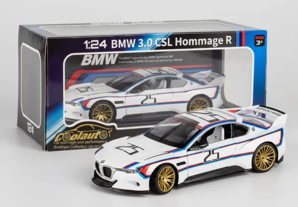 Bwm_Csl_3_0_Hommage_R_Car_Cca_Diecast_Model_1_24_Hommage_R_Metal_Toy_Cars_Default_Title