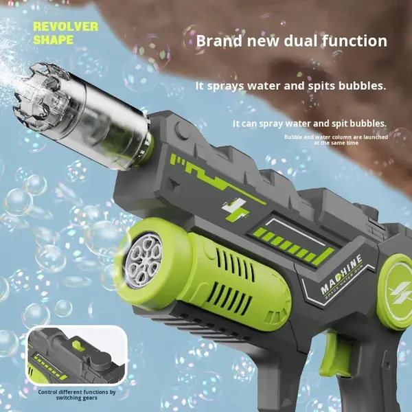 Dual_Function_Electric_Continuous_Fire_Bubble_Blowing_Water_Gun_Long_Range_Spraying_Bubble_Blowing_Water_Gun_Gray
