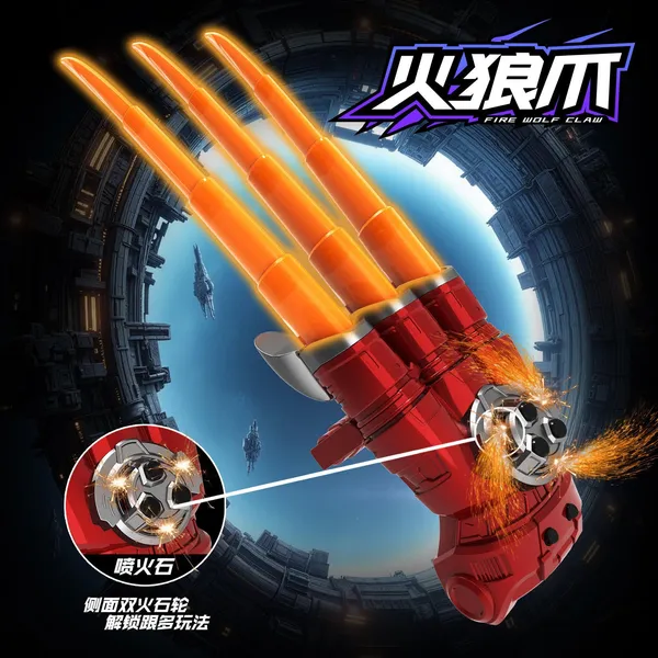 Wolverine_Fire_Wolf_Claw_Led_Retractable_Gloves_With_Spinning_Spark_Colourful_Light_Battle_Limited_Edition_Black