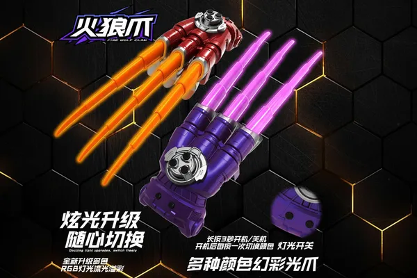 Wolverine_Fire_Wolf_Claw_Led_Retractable_Gloves_With_Spinning_Spark_Colourful_Light_Battle_Limited_Edition_Red