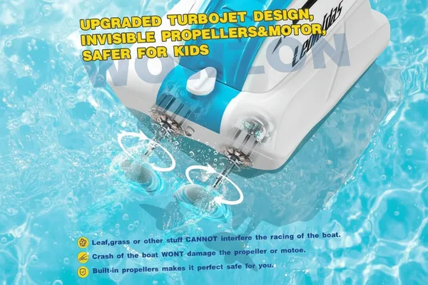 Rc_Speed_Boat_For_Pools_And_Lakes_4_Channel_2_4ghz_Remote_Control_And_Rechargeable_Boat_Battery_Default_Title