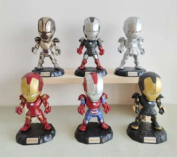 Ironman_Standing_Set_Of_6pcs_Action_Figure_11_Cm_Default_Title