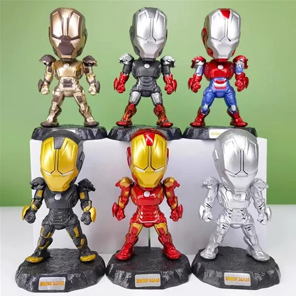 Ironman_Standing_Set_Of_6pcs_Action_Figure_11_Cm_Default_Title