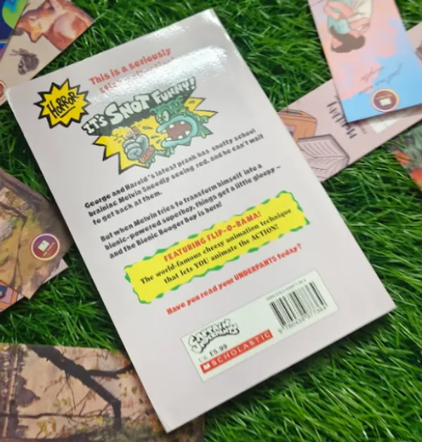 Captain_Underpants_06_The_Big_Bad_Battle_Of_The_Bionic_Booger_Boy_Part_1_By_Dav_Pilkey_Paperback_Default_Title