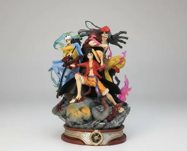 Three_Captains_Collectible_Statue_Luffy_Law_Kid_Wano_Country_Arc_Figure_20cm_Default_Title