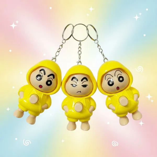 Shinchan_Face_Changing_Keychain_Pack_Of_3_Yellow