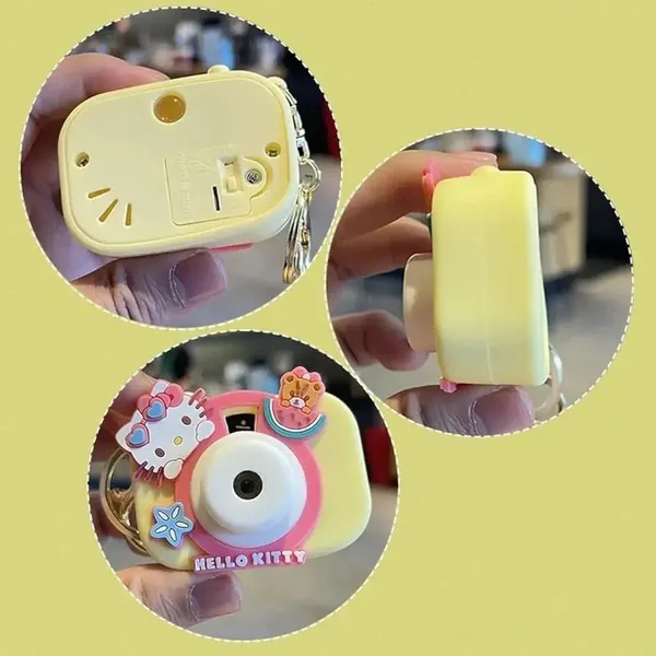 Kuromi_Hello_Kitty_Melody_Camera_Keychain_Pack_Of_1