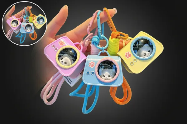 Cute_Cat_Hand_Bag_Light_Up_Keychain_Pink_Pack_Of_2