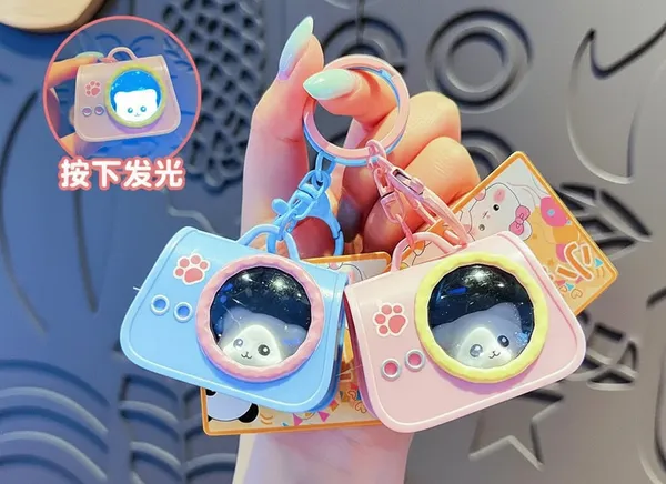 Cute_Cat_Hand_Bag_Light_Up_Keychain_Pink_Pack_Of_3