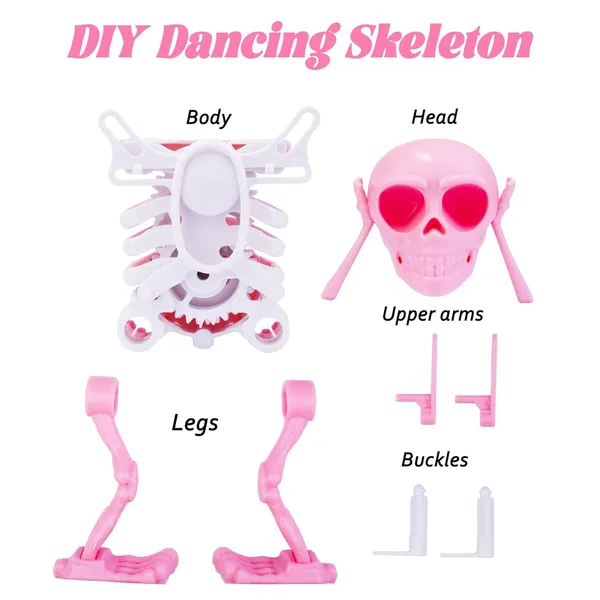 Dancing_Skeleton_Toy_Limited_Edition_3d_Print_White