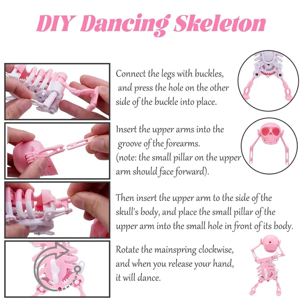 Dancing_Skeleton_Toy_Limited_Edition_3d_Print_White