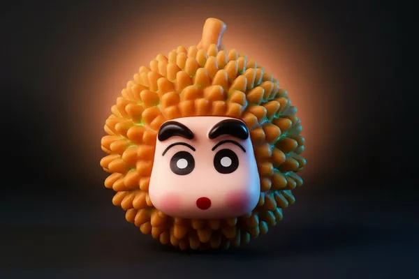 Cute_Shinchan_Durian_Fruit_Style_Head_Funny_Face_Pose_Cartoon_Figure_10cm_Default_Title