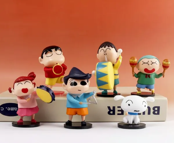 Shinchan_Band_With_Friends_Mini_Action_Figures_Set_Of_6_Default_Title