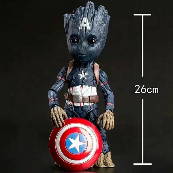 Groot_X_Captain_America_Moveable_Premium_Figure_26cm_Default_Title
