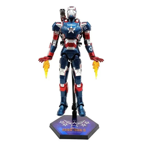 Zd_Toys_War_Machine_Iron_Patriot_Iron_Man_3_Action_Figure_Limited_Edition_Default_Title