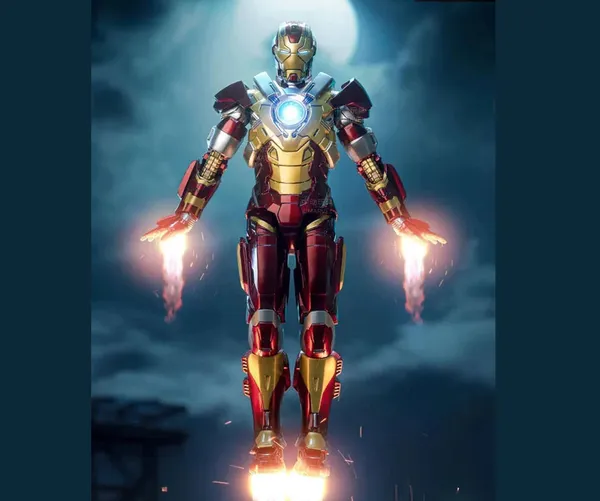 Zd_Toys_Iron_Man_Mark_17_Heartbreaker_Marvel_Infinity_Saga_Collectible_Limited_Edition_Default_Title