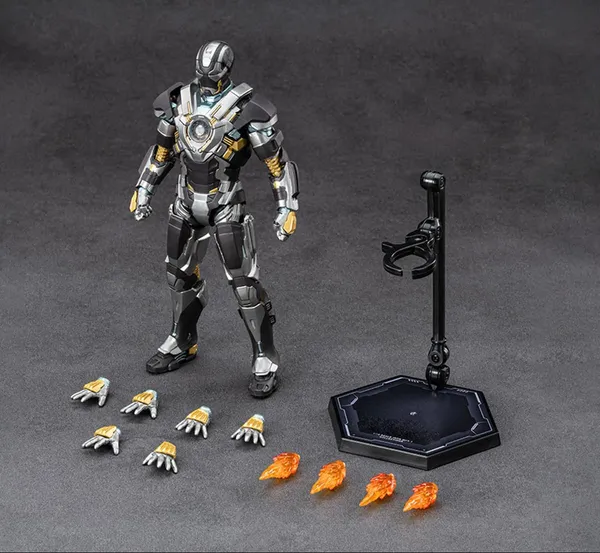 Zd_Toys_Non_Luminous_Iron_Man_Mk24_Action_Figure_Limited_Edition_Default_Title